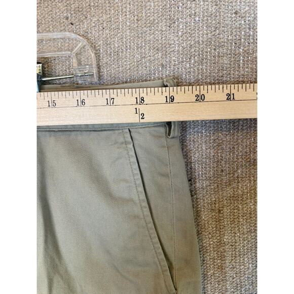 Polo Ralph‎ Lauren Chino Pants Mens 38x32 Brown Cotton Flat Front Preppy Casual - Picture 5 of 9